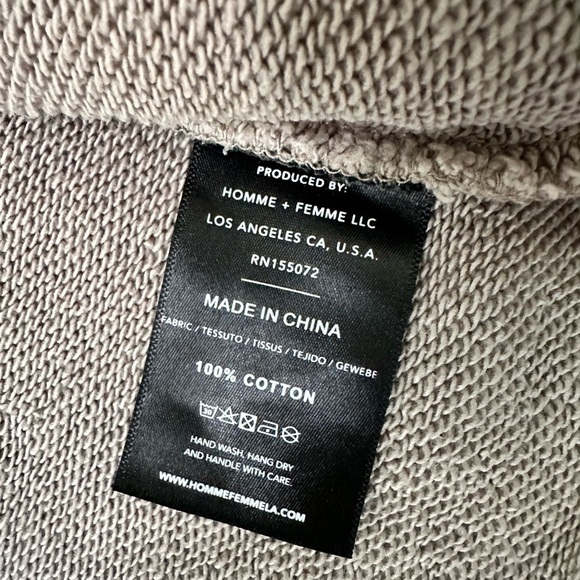 HOMME & FEMME RACING ZIP UP HOODIE JACKET SIZE LARGE - Picture 13 of 17